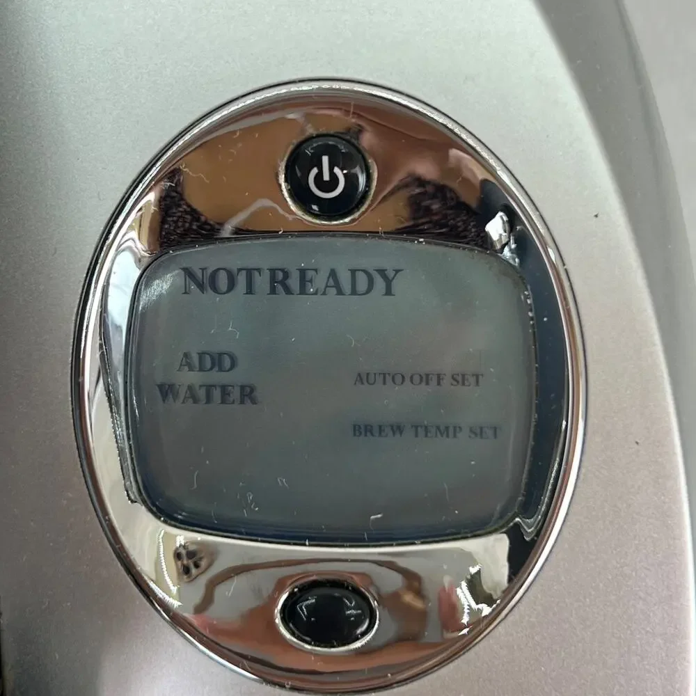 Keurig B60 Programmable K-Cup Coffee Maker Silver Black Tested Works